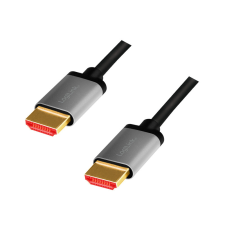 LogiLink HDMI kábel, A/M - A/M, 8K/60 Hz, alu, 2 m kábel és adapter