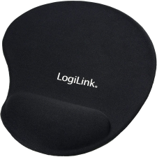LogiLink ID0027 195 x 3 x 230 mm fekete egérpad csuklótámasszal asztali számítógép kellék