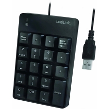 LogiLink ID0184 USB-s numerikus billentyűzet fekete billentyűzet