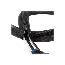 LogiLink KAB0047 Kábelvédő/Kábelrendező (Cipzáras) 2m Fekete (KAB0047) kábel és adapter