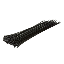 LogiLink Kábelkötegelő, PA66, 100 db, fekete - KAB0040B kábel és adapter