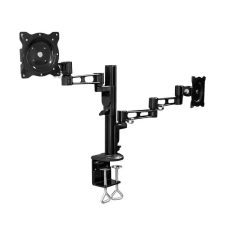  Logilink Kettős monitortartó, 13-26" alumínium, 358 mm karhossz tv állvány és fali konzol