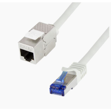LogiLink Konszolidációs patch kábel Cat.6A, S/FTP szürke 25m (CC5152S) (CC5152S) kábel és adapter