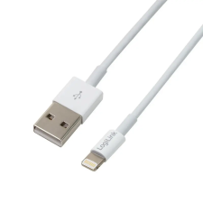 LogiLink Logilink Apple Lightning - USB csatlakozó kábel, 1.00 m, fehér kábel és adapter