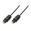 LogiLink Logilink Audiokábel, Toslink/M - Toslink/M, PMMA vezeték, fekete, 0,5 m