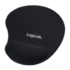 LogiLink LogiLink ID0027 zselés csuklótámaszos fekete egérpad asztali számítógép kellék
