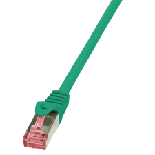 LogiLink LogiLink Patch kábel PrimeLine, Cat.6, S/FTP, zöld, 1 m kábel és adapter