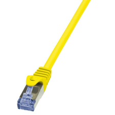 LogiLink LogiLink Patch kábel PrimeLine, Cat.6A, S/FTP, sárga, 2 m kábel és adapter