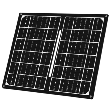 LogiLink Összecsukható napelemes USB töltő, 1x USB-A, 7W, IP65, fekete napelem