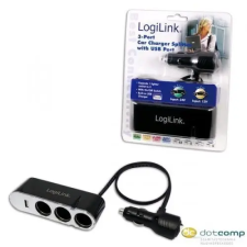 LogiLink PA0038 autós szivargyújtó elosztó egyéb notebook autós töltő