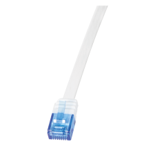 LogiLink - patch kábel, CAT5e U-UTP, lapos, 0.5m - CP0133 kábel és adapter