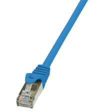 LogiLink Patch kábel Econline, Cat.5e, F/UTP, kék, 7,5 m kábel és adapter