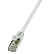 LogiLink Patch kábel Econline, Cat.5e, SF/UTP, szürke, 3 m kábel és adapter