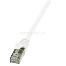 LogiLink Patch kábel Econline, Cat.6, F/UTP, fehér, 2 m (LOGILINK_CP2051S) kábel és adapter