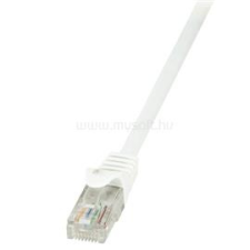 LogiLink Patch kábel Econline, Cat.6, U/UTP, fehér, 3 m (LOGILINK_CP2061U) kábel és adapter