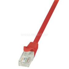 LogiLink Patch kábel Econline, Cat.6, U/UTP, piros, 2 m (LOGILINK_CP2054U) kábel és adapter
