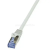 LogiLink Patch kábel PrimeLine, Cat.6A, S/FTP, szürke, 0,25 m (LOGILINK_CQ3012S)