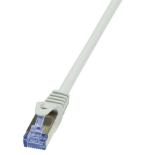 LogiLink Patch kábel PrimeLine, Cat.6A, S/FTP, szürke, 30 m kábel és adapter