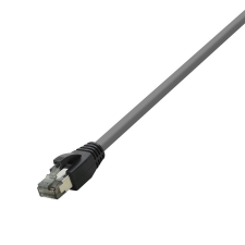  Logilink Patch kábel PrimeLine, Cat.8.1, S/FTP, szürke, 0,5 m kábel és adapter