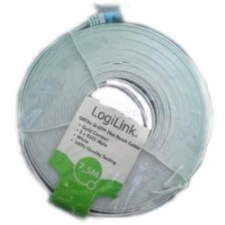 LogiLink Patch kábel SlimLine, lapos, Cat.5e, U/UTP, 3 m (LOGILINK_CP0136) kábel és adapter