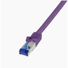 LogiLink Patch kábel Ultraflex Cat.6A S/FTP 15m lila (C6A109S) (C6A109S) kábel és adapter