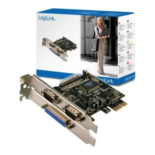 LogiLink PCI Express Card, 2 Serial ports& 1 Parallel port vezérlőkártya