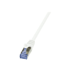 LogiLink PrimeLine - patch cable - 3 m - white (CQ3061S)