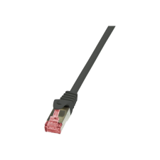 LogiLink PrimeLine - patch cable - 50 cm - black (CQ2023S) kábel és adapter