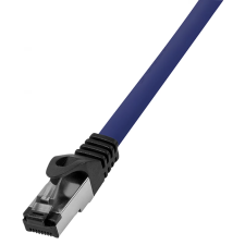 LogiLink PrimeLine S/FTP CAT8.1 Patch kábel 1m - Kék kábel és adapter