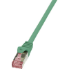 LogiLink RJ45 Hálózati csatlakozókábel, CAT 6 S/FTP [1x RJ45 dugó - 1x RJ45 dugó] 7,5 m, zöld LogiLink (CQ2085S)
