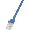 LogiLink RJ45 Hálózati csatlakozókábel, CAT 6 U/UTP [1x RJ45 dugó - 1x RJ45 dugó] 2 m, kék LogiLink (CP2056U)
