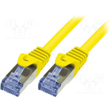 LogiLink - S/FTP Cat6A PIMF PrimeLine patch kábel 0,25m - CQ3017S kábel és adapter