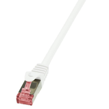 LogiLink S/FTP PIMF patch kábel CAT6 3m fehér  (CQ2061S) (CQ2061S) kábel és adapter