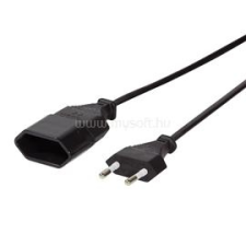 LogiLink Tápkábel hosszabbító, CEE 7/16, 1 m (LOGILINK_CP122) kábel és adapter