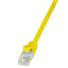 LogiLink U/UTP EconLine patch kábel CAT6 7.5m sárga (CP2087U) kábel és adapter