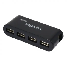 LogiLink UA0085 USB 2.0 Hub 4-port Tápegységgel hub és switch