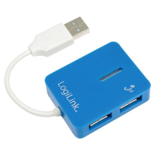 LogiLink UA0136 4 Portos USB HUB kék (UA0136) hub és switch