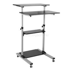LogiLink Ülő-álló munkaállomás, állítható magasságú, mobil, max. 60 kg (LOGILINK_BP0070) tv állvány és fali konzol