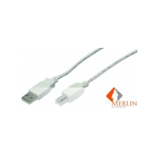 LogiLink USB 2.0 A-B nyomtató kábel 2m /CU0007/ kábel és adapter