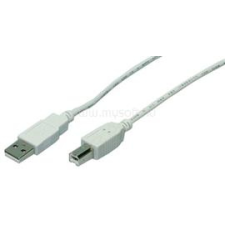 LogiLink USB 2.0 A-B nyomtató kábel 2m (LOGILINK_CU0007) kábel és adapter
