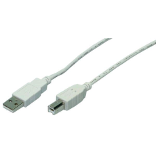 LogiLink USB 2.0 A-B nyomtató kábel 3m (CU0008) (CU0008) kábel és adapter
