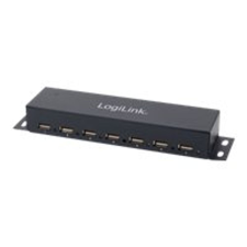 LogiLink USB 2.0 Hub 7-Port Metal - hub (UA0148) hub és switch