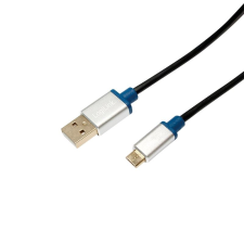 LogiLink USB 2.0 kábel USB-A/M - Micro-USB/M alu 1,5m (BUAM215) (BUAM215) kábel és adapter