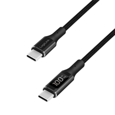 LogiLink USB 2.0 Type-C kábel C/M-USB-C/M E-jel PD fekete 1m (CU0181) (CU0181) kábel és adapter