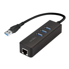 LogiLink USB 3.0 3-port Hub Gigabit Ethernet (UA0173A) (UA0173A) laptop kellék