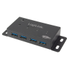 LogiLink USB 3.0 HUB, 4-Port, Metal housing