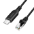 LogiLink USB 3.2 Type-C Ethernet kábel, C/M RJ45/M, 1 Gbps, aktív, fekete/szürke, 10 m