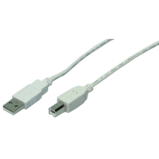 LogiLink USB A-B Cable Grey 2m kábel és adapter