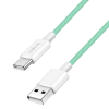 LogiLink USB-A to USB-C male/male cable 0,5m Green CU0326