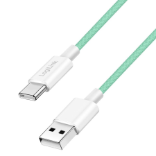 LogiLink USB-A to USB-C male/male cable 0,5m Green CU0326 kábel és adapter